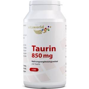vitaworld Taurin / Таурин 850 mg, 130 капсули (13511274 VW)