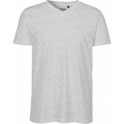 Pánské tričko V-Neck Neutral šedá