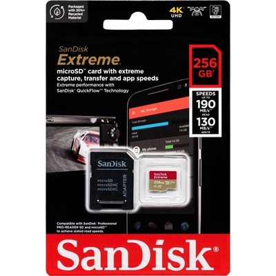 SanDisk microSDXC UHS-I U3 256 GB SDSQXAV-256G-GN6MA – Zboží Živě