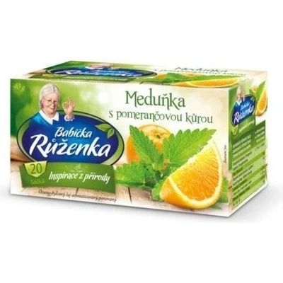Babička Růženka čaj meduňkapomeranč 40 g