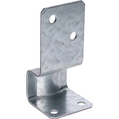 Pätka stĺpiku 70 x 70 x 142 x 3 mm, pozinkovaná