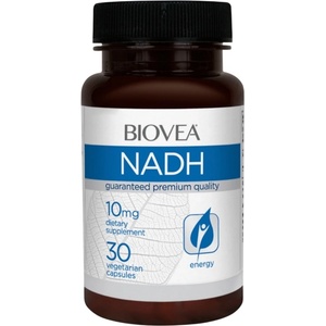 Biovea NADH, 10 mg, 30 капсули, Biovea (8984)