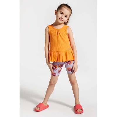 Coccodrillo Детски къси панталони Coccodrillo в лилаво с десен (WC4122501OWK)