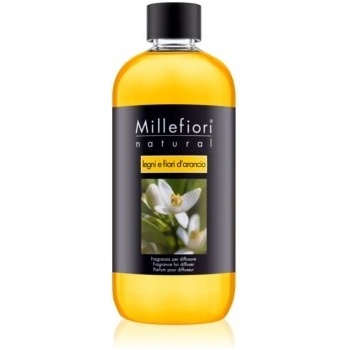 Millefiori Milano náplň do aroma difuzéru Dřevo a pomerančové květy 500 ml