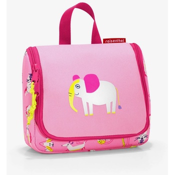Reisenthel Розова козметична чанта за момиче с мотив слон Reisenthel Toiletbag S Kids Abc friends pink Reisenthel | Rozov | Момичешки | ЕДИН РАЗМЕР