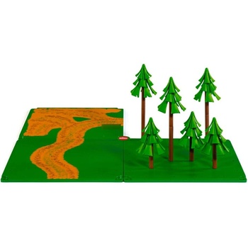 SIKU siku world черен път и гора модел играчка (10569900000)