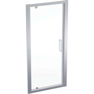 Geberit GEO - Душ кабина 90x190 см, сребристо/прозрачно стъкло 560.125. 00.2 (560.125.00.2)