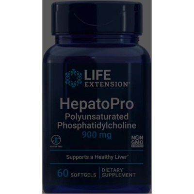 Life extension hepatopro 60 mäkkých gélov
