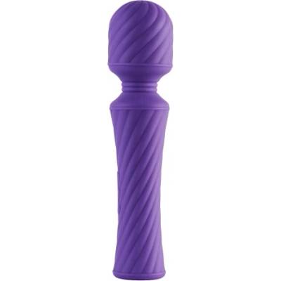 DreamToys Мощен презаредим масажор от силикон Buzzing Wand