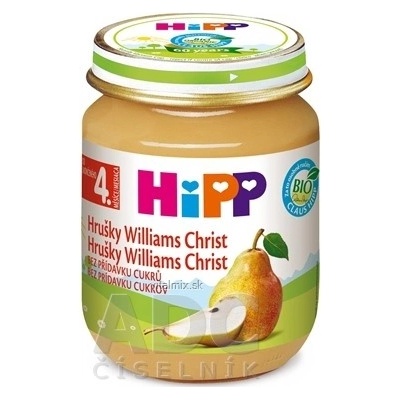 Hipp OVOCE Bio Hrušky Williams Christ 125g