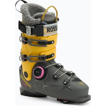 Rossignol Мъжки ски обувки Rossignol Alltrack 130 HV BOA GW steel grey/yellow