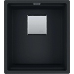 Franke Kubus 2 - Мивка Fragranite KNG 110-37, 41x46 cm, матово черно 125.0670. 899 (125.0670.899) Мивка за вграждане
