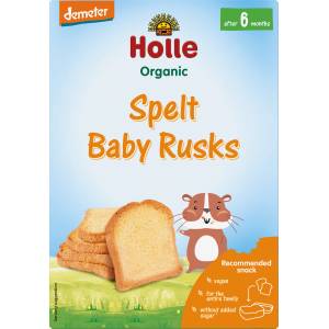 Holle Бебешки сухари от спелта 6м+, 200 g (1546533)