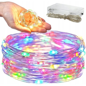 Verk 26020 Svetelná reťaz na batérie 100 LED multikolor 10 m