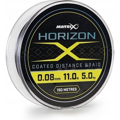 Matrix Šňůra Horizon X Coated Braid 150m 0,08mm 5kg