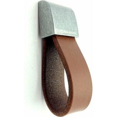 Gamet NIKOL hnedá/ oceľ patina 85x23 mm