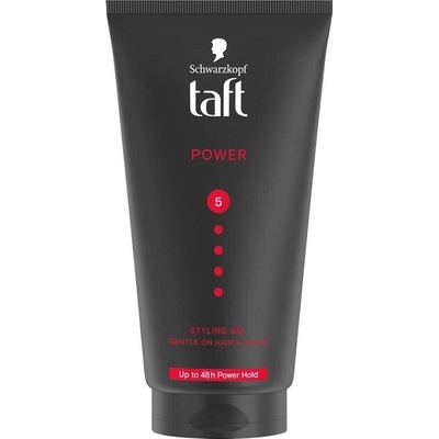 Taft gél na vlasy Power Invisible 5 černý 150 ml