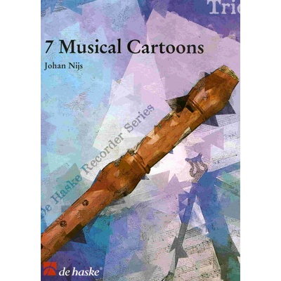7 Musical Cartoons trio zobcových fléten SAT