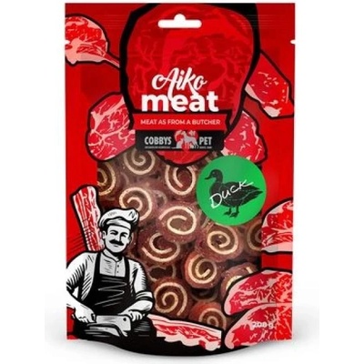 COBBYS PET AIKO Meat mini rolky s kačicou a treskou 200 g