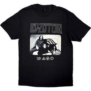 Led Zeppelin Icon Logo Photo Black XL Риза (LZTS31MB04)