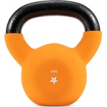 Yes4All HCR1 Neoprene Coated Kettlebell, Strength Training Kettlebells - 6KG Orange (HCR1)