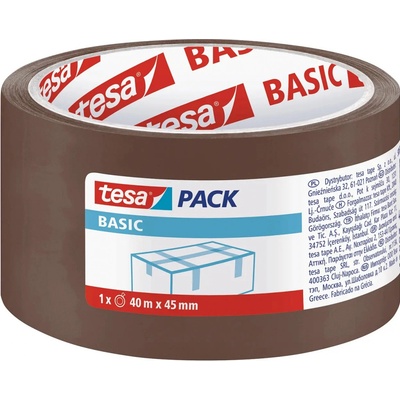 Tesa Basic balicí páska hnědá 45 mm x 40 m