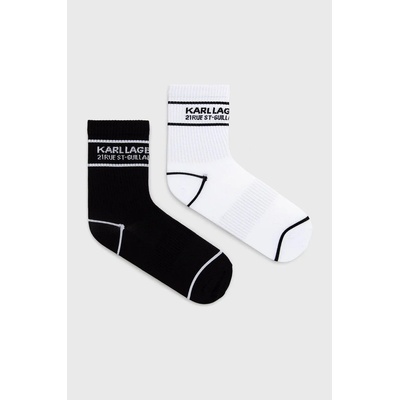 Karl Lagerfeld Чорапи Karl Lagerfeld в черно (211W6005)
