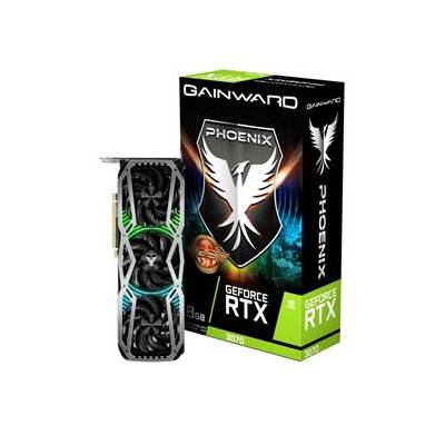 Gainward RTX3070 PHOENIX 8G GS, GDDR6 256bit 3*DP HDMI LHR 471056224-2096
