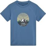 Color Kids Детска спортна тениска Color Kids Kid's T-Shirt with Print S/S Sport shirt - Coronet Blue - размер 116 (EU) (704-5849-0115)