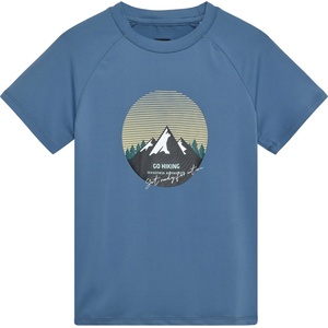 Color Kids Детска спортна тениска Color Kids Kid's T-Shirt with Print S/S Sport shirt - Coronet Blue - размер 116 (EU) (704-5849-0115)