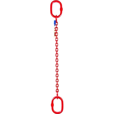 SVX Řetězový závěs oko-oko tř 80 se zkracovačem (1,5 m, 3159 kg, 10 mm) 1,5m,3150kg,10mm červena