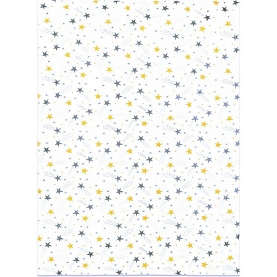 SCAN QUILT Dekoro 8841 Kométy 50x70 cm sivá