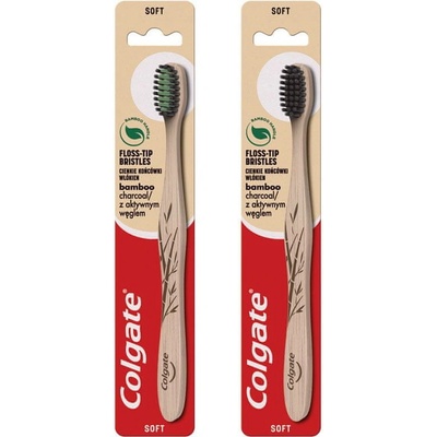 Colgate Bamboo Charcoal zubná kefka Soft