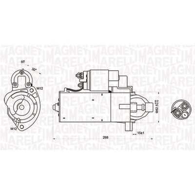 Startér MAGNETI MARELLI 063721423010