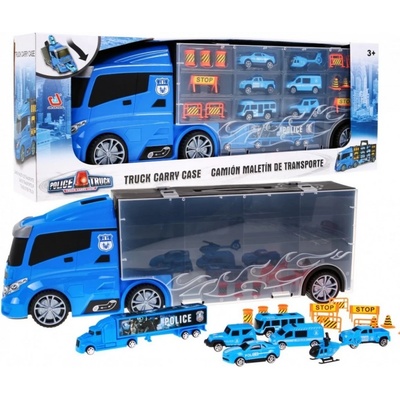 RKToys Velký policejní nákladní vůz s úložným prostorem