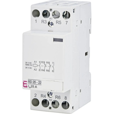 ETI RD 25-22-24V AC/DC 2NO+2NC