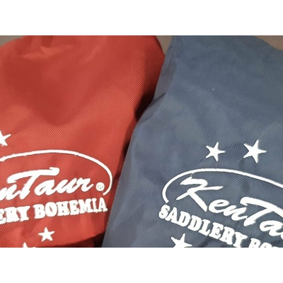 Kentaur Obal na sedlo fleece Vínová