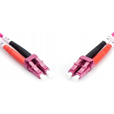 Digitus DK-2533-10-4 Fiber Optic Patch Cord, LC to LC, Multimode OM4 - 50/125 µ, Duplex, 10m