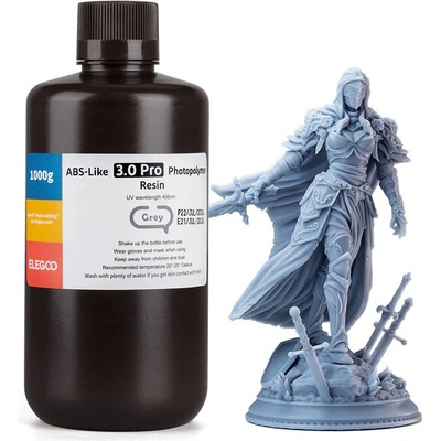 ELEGOO ABS-Like 3.0 Pro Grey 1kg – Zboží Mobilmania
