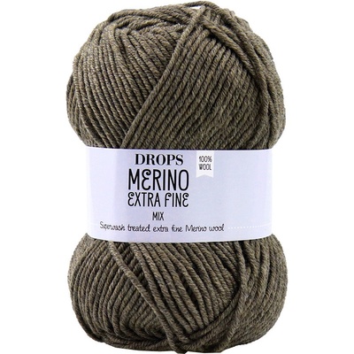 Drops Merino Extra Fine 06 hnědá