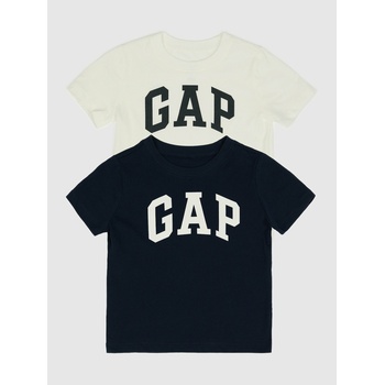 GAP Бебешка тениска с лого, 2 бр. GAP GAP | Mnogotsveten | Момчешки | 4 години