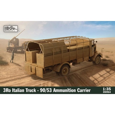 IBG Models 3Ro Italian Truck 90/53 Ammunition Carrier 35064 1:35