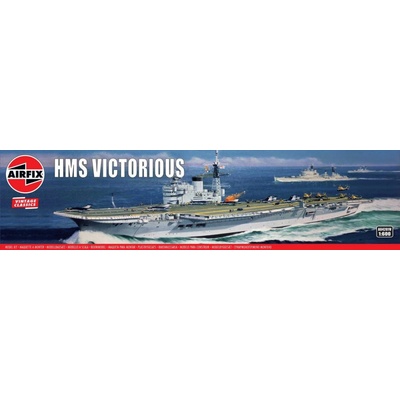 Airfix Classic Kit VINTAGE loď A04201V HMS Victorious 1:600