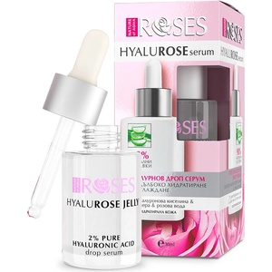 Nature of Agiva Roses Хидратиращ и изглаждащ серум за лице, 30 ml