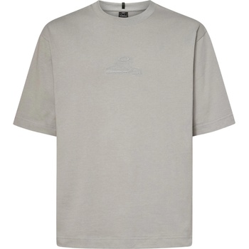 Oakley Мъжка тениска Oakley MTN Ridge Embroidered Tee T-shirt - Cement (216-7647-0211)