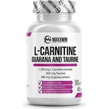 MaxxWin L-Carnitine Guarana Taurine 90 kapslí