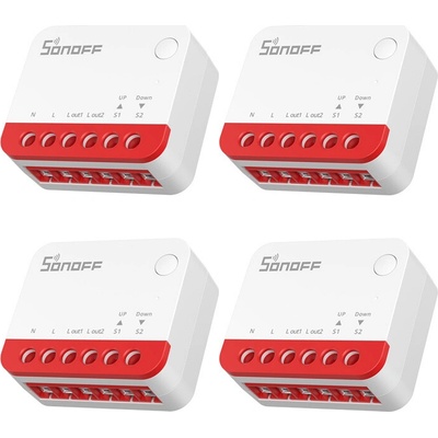 Inteligentný roletový spínač ZigBee Sonoff MINI-ZBRBS (4ks)