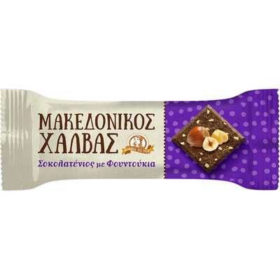 Haitoglou Bros SA Makedoniko Chalva čokoláda & lískové oříšky 40 g