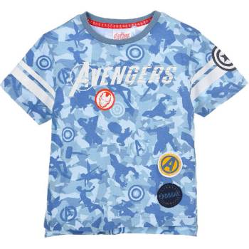 Sun City dětské tričko Avengers bavlna modré