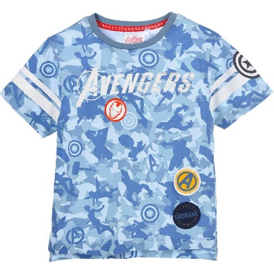 Sun City dětské tričko Avengers bavlna modré